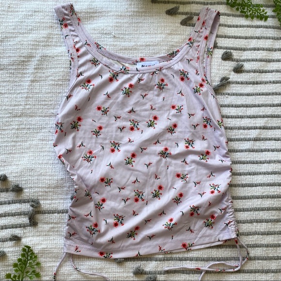 Princess Polly Floral Tank Top Sz 6 - Picture 2 of 7